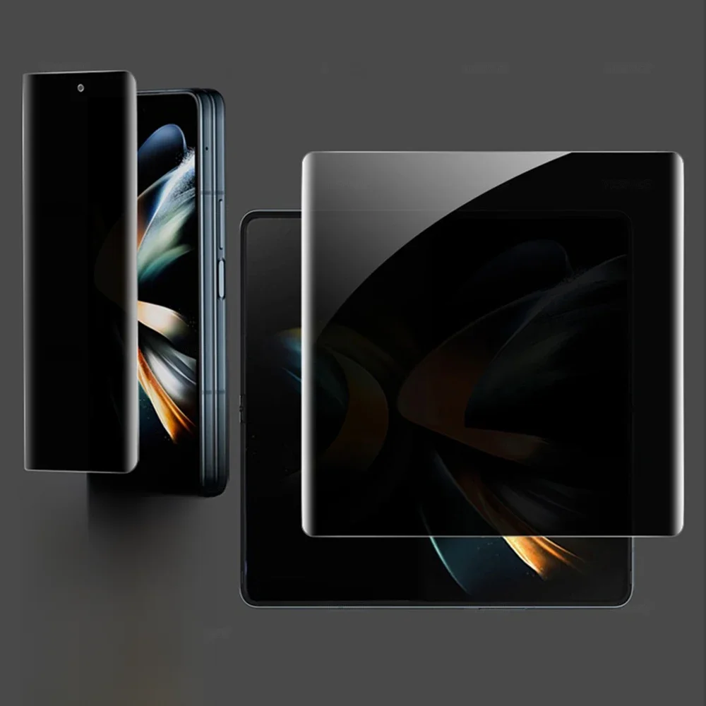 Folia hydrożelowa chroniąca przed podglądaniem i szpiegowaniem do Samsung Galaxy Z Fold 8 Ultra 7 SE 6 5 4 3 2 W26 W25 W24, miękka wewnętrzna osłona ekranu. — zdjęcie produktu 7