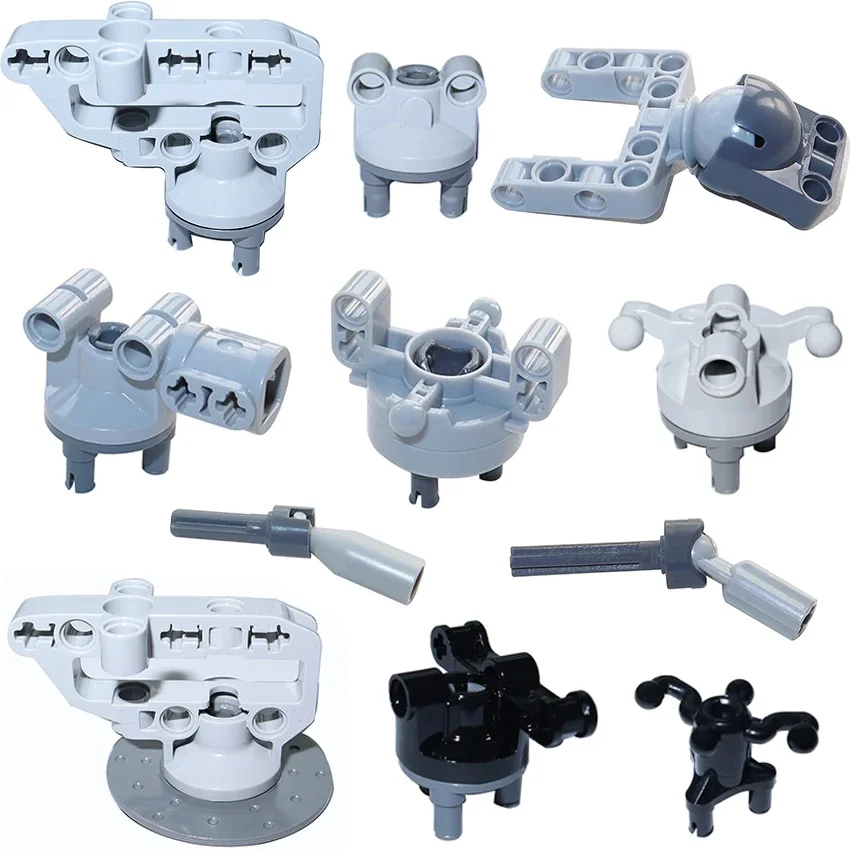 Accessoires de moyeu de volant à Suspension technique, blocs de construction en briques MOC 92910 92911 92906 32494 92909 11950 92908 23801