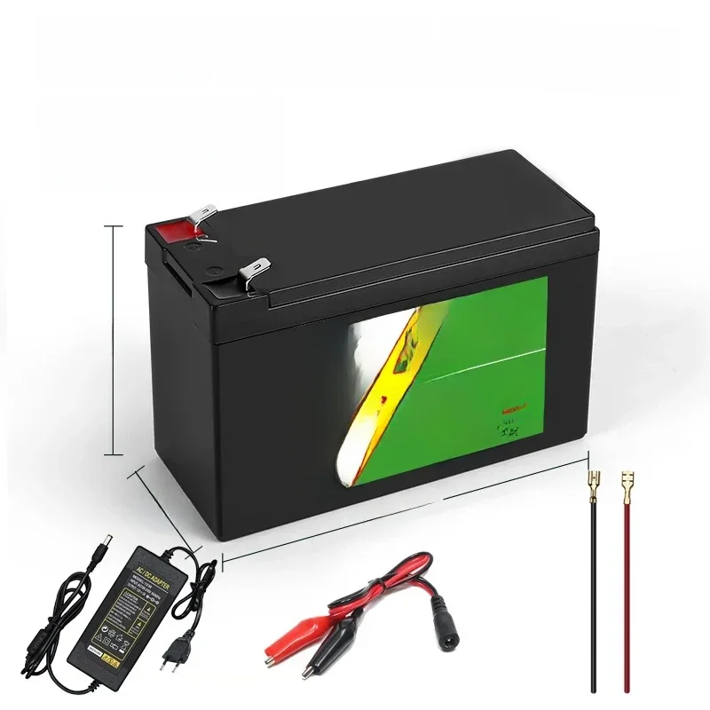 12 V 21Ah 18650 Lithium Batterij 3S7P Oplaadbare Batterij voor Zonne-energie Elektrische Voertuig Batterij 12.6 v 3A Oplader - afbeelding 2