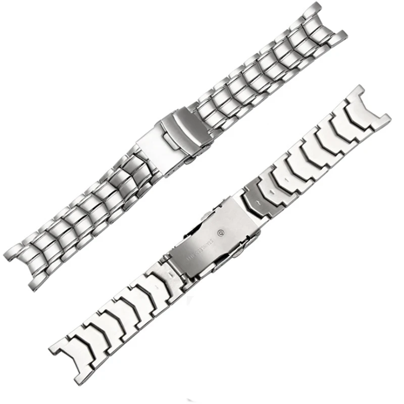 

Stainless Steel Watchband Wrist Strap for Casio EF-524 EF524 5051 Watch Bands