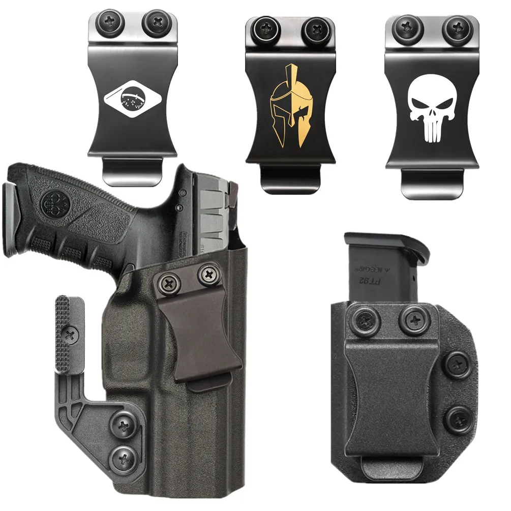Concealment Kydex Internal Holster For Beretta APX Compact 9mm .40 IWB Inside the Waistband Concealed Carry Belt Case Clip