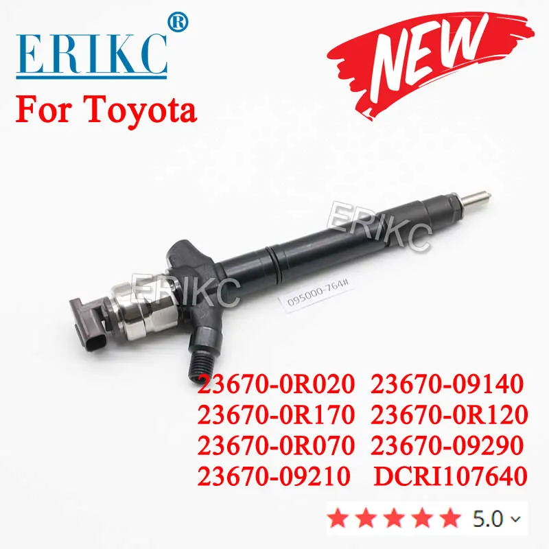 Nozzle Injector 23670-0R020 23670-09140 23670-0R170 23670-0R120 23670-0R070 23670-09290 23670-09210 DCRI107640 for Toyota