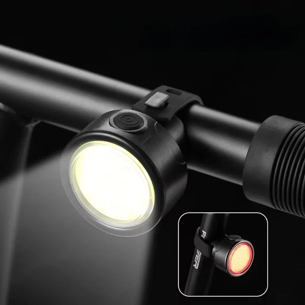 AliExpress OFFBONDAGE Bicycle Front Lights Bike Taillights Waterproof MTB Bike Lamp Battery Powered Warning Cycling Light LED Headlight Rear Lamp