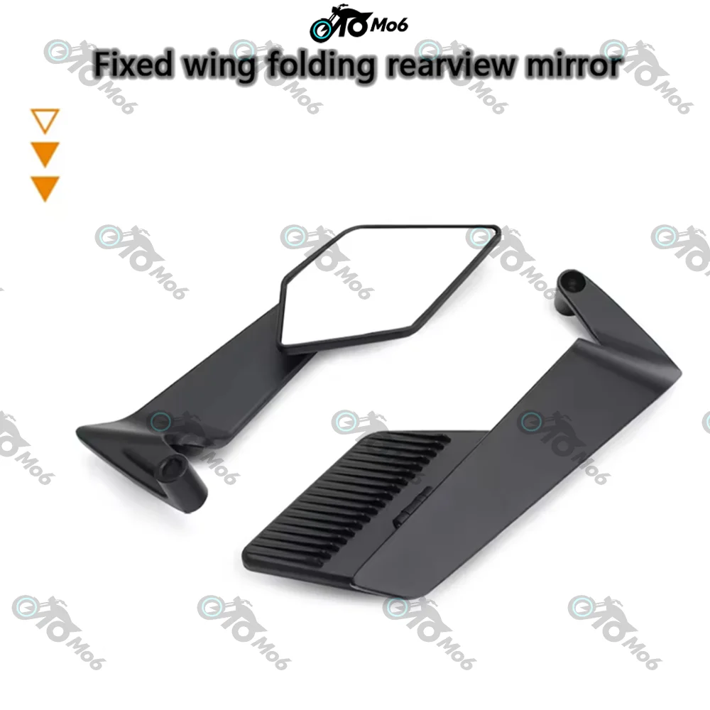 For Honda ADV150 ADV160 ADV350 ADV 150/160/350 Motorcycle Accessories Mirrors Stealth Winglets Mirror Rotate Adjustable Mirrors