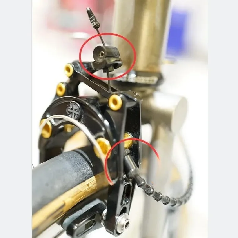 AliExpress NONE UnionJack brake Fine adjustment screw route for brompton for EE brake fine-tune