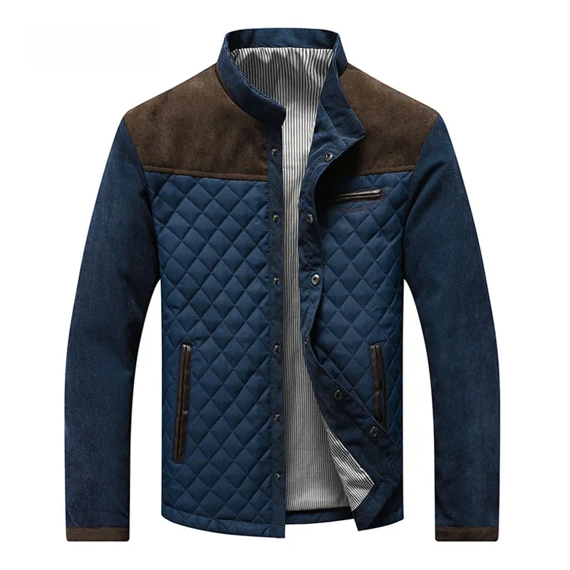 Jesienna męska kurtka baseballowa Casual męskie kurtki wiatrówki na zewnątrz moda męska Streetwear Anorak kurtki-pilotki odzież — zdjęcie 2