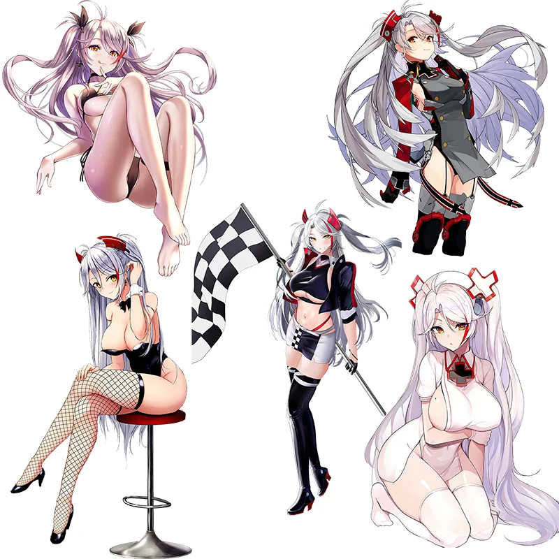 Three Ratels CE189 Azur Lane Prinz Eugen Anime stickers for home decoration Car Totor Computer Case decals