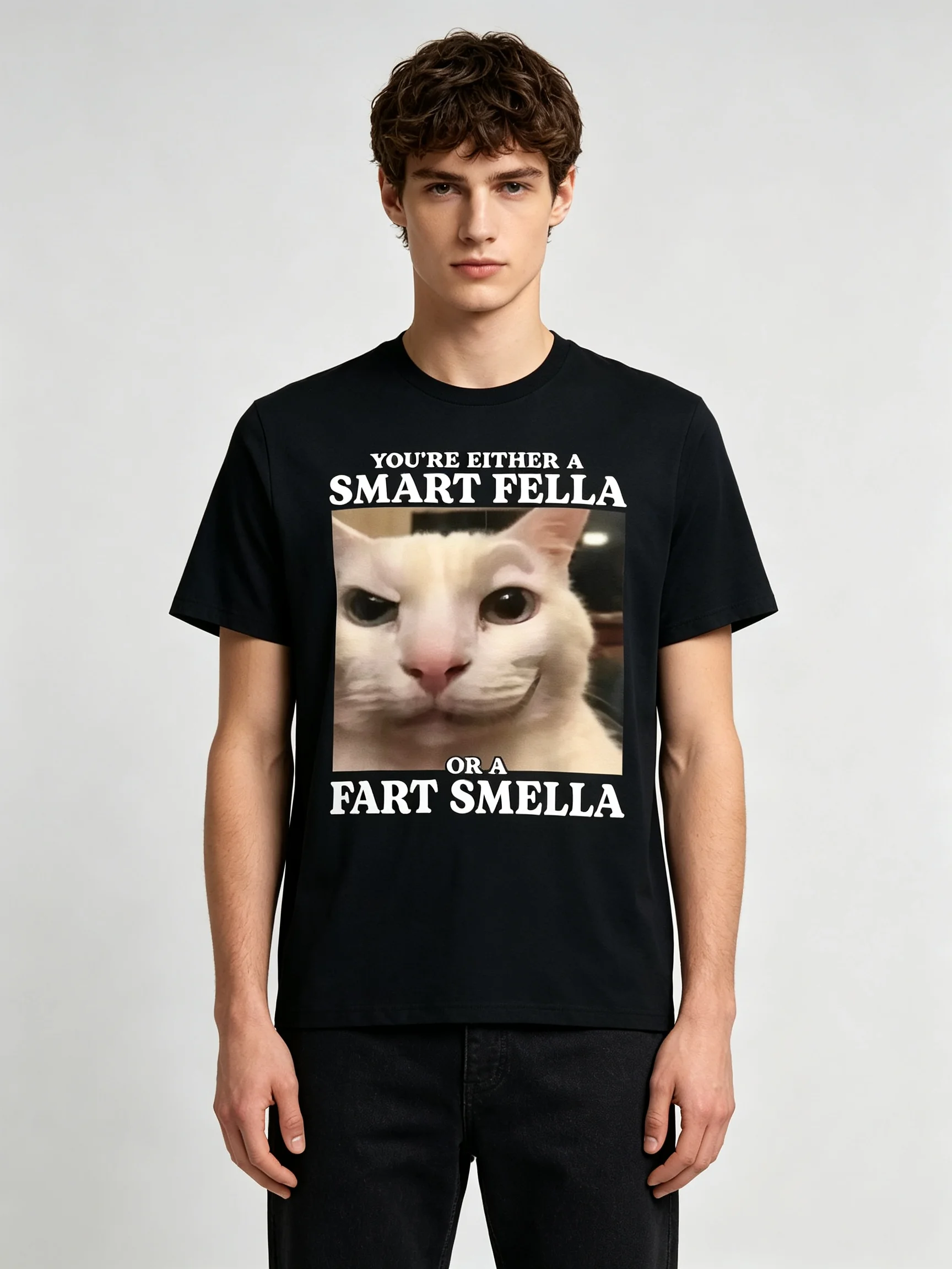 Funny Cat Meme T-Shirt 