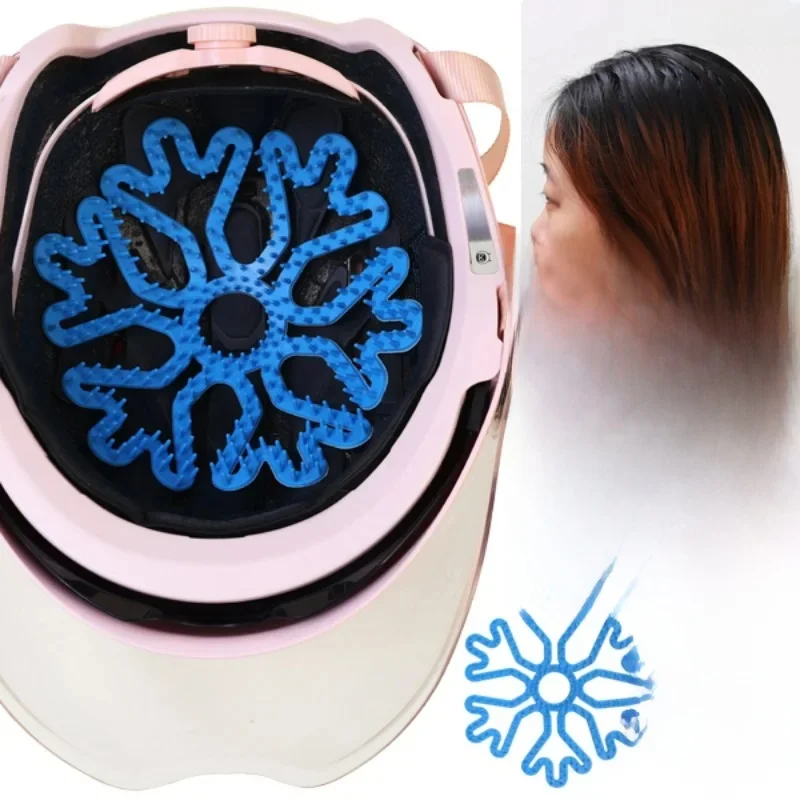 AliExpress Motorcycle Helmet Liner Universal Elastic Bike Silicone Mat Portable Breathable Non-slip Pad Anti-pressure Hair Helmet Gasket