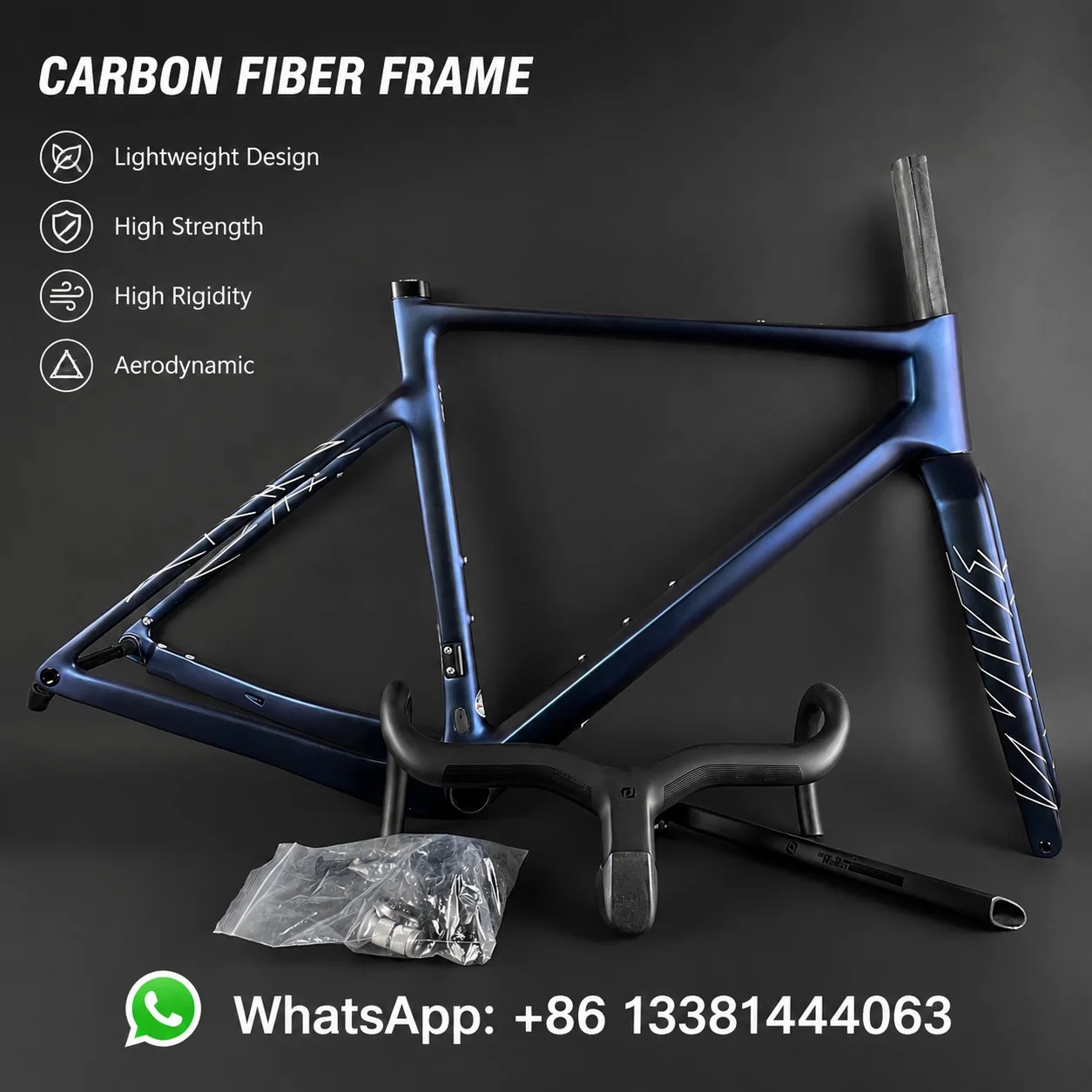 إطار دراجة جرافل من ألياف الكر - مراجعة Carbon Fork Gravel Disc Brake وسعره