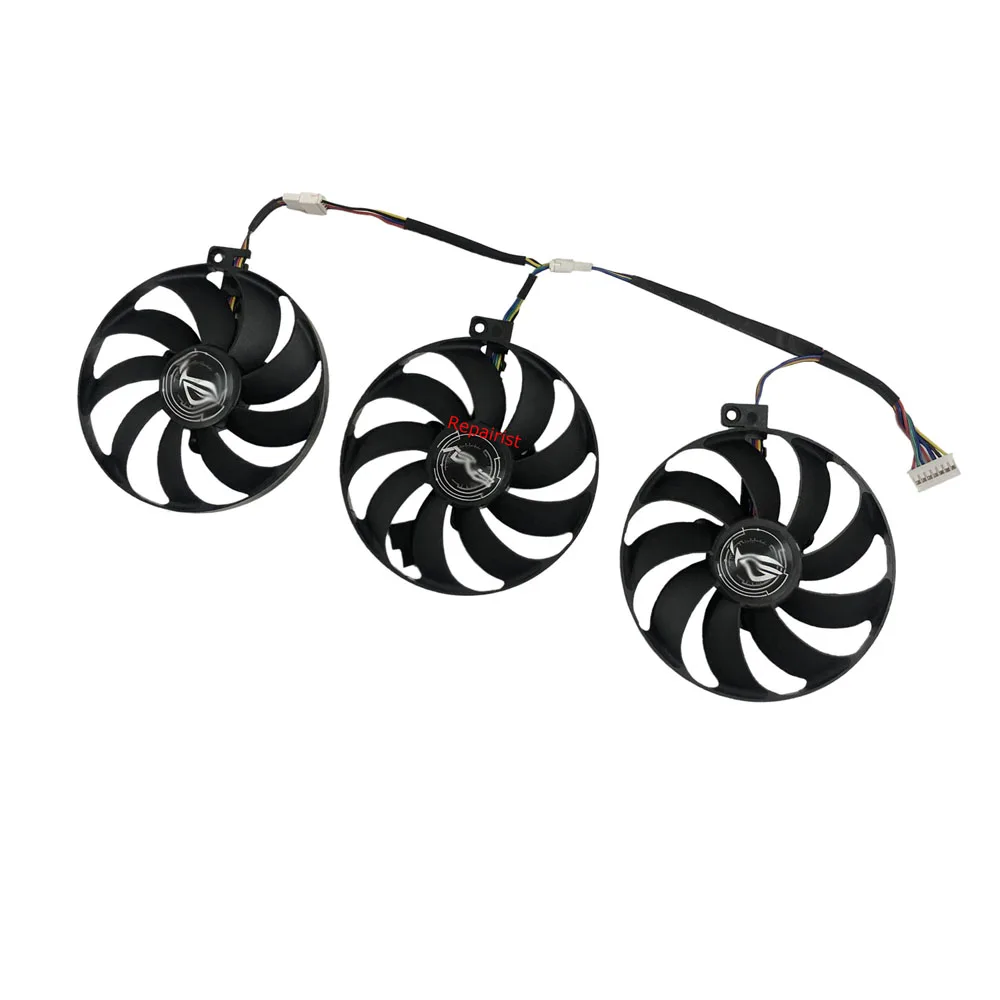 3 sztuk/zestaw, CF1010U12S, 7-pinowy chłodnica VGA, dla ASUS ROG STRIX RTX 2080Ti GAMING, ROG STRIX RTX 2080S 8G Gaming, ROG STRIX GTX 1660TI 6G