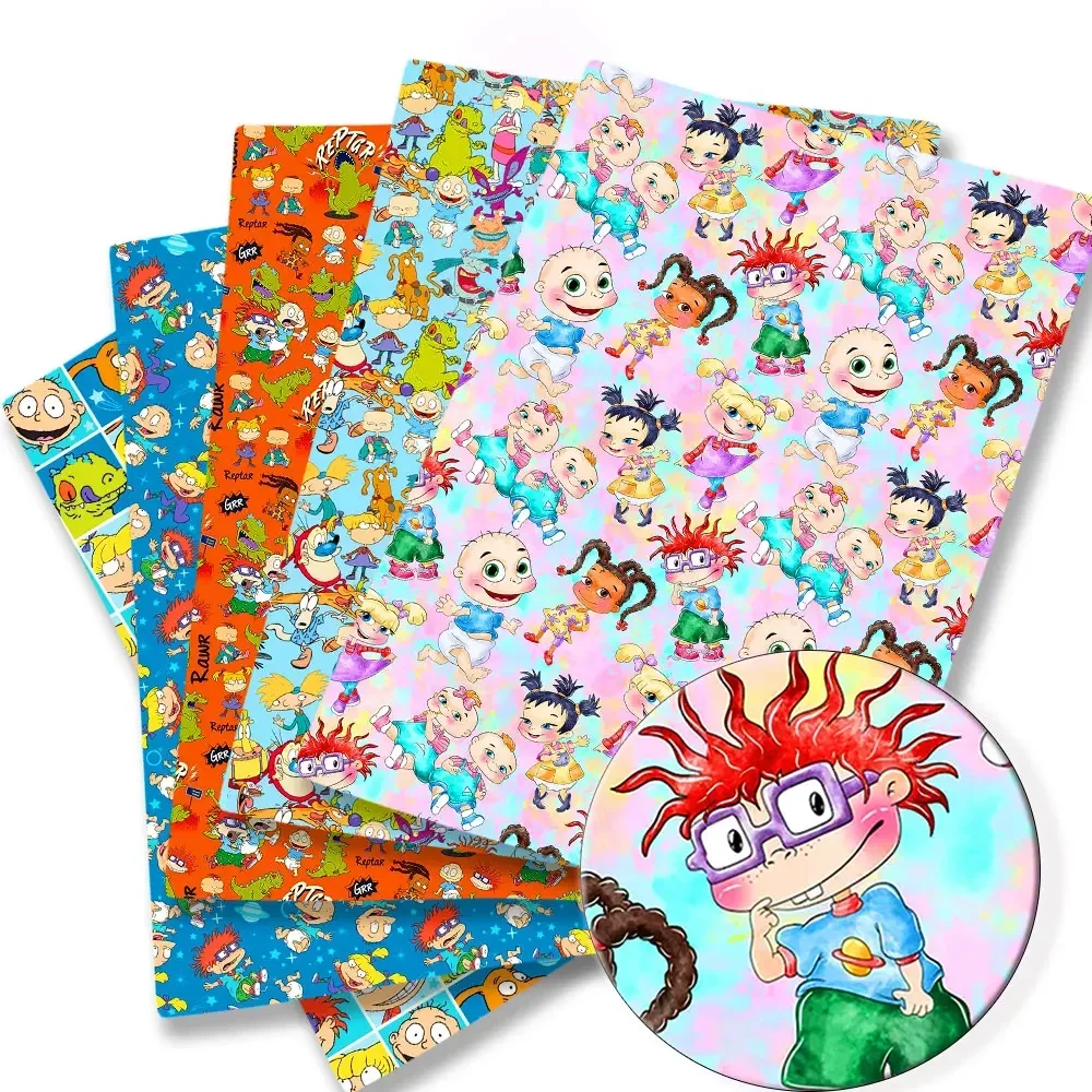 Tissu de dessin animé chaud DIY140 * 50cm, couture faite à la main, Patchwork, Quilting, robe de bébé, feuille de maison, tissu imprimé, tissu de couture pour enfants