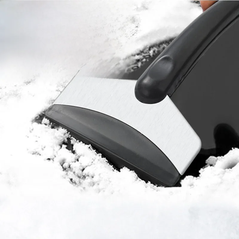 Pelle à neige multifonction pour voiture, 2 pièces, dégivrage du pare-brise d'hiver, grattoir à glace, outils de déneigement du verre, accessoires automobiles
