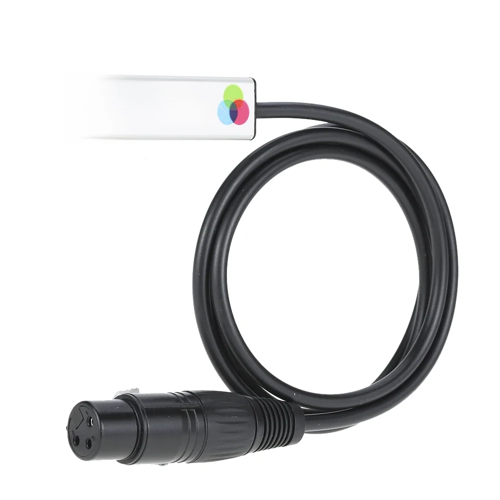 Lixada adaptateur d'interface USB vers DMX LED DMX512 ordinateur PC contrôleur d'éclairage de scène variateur