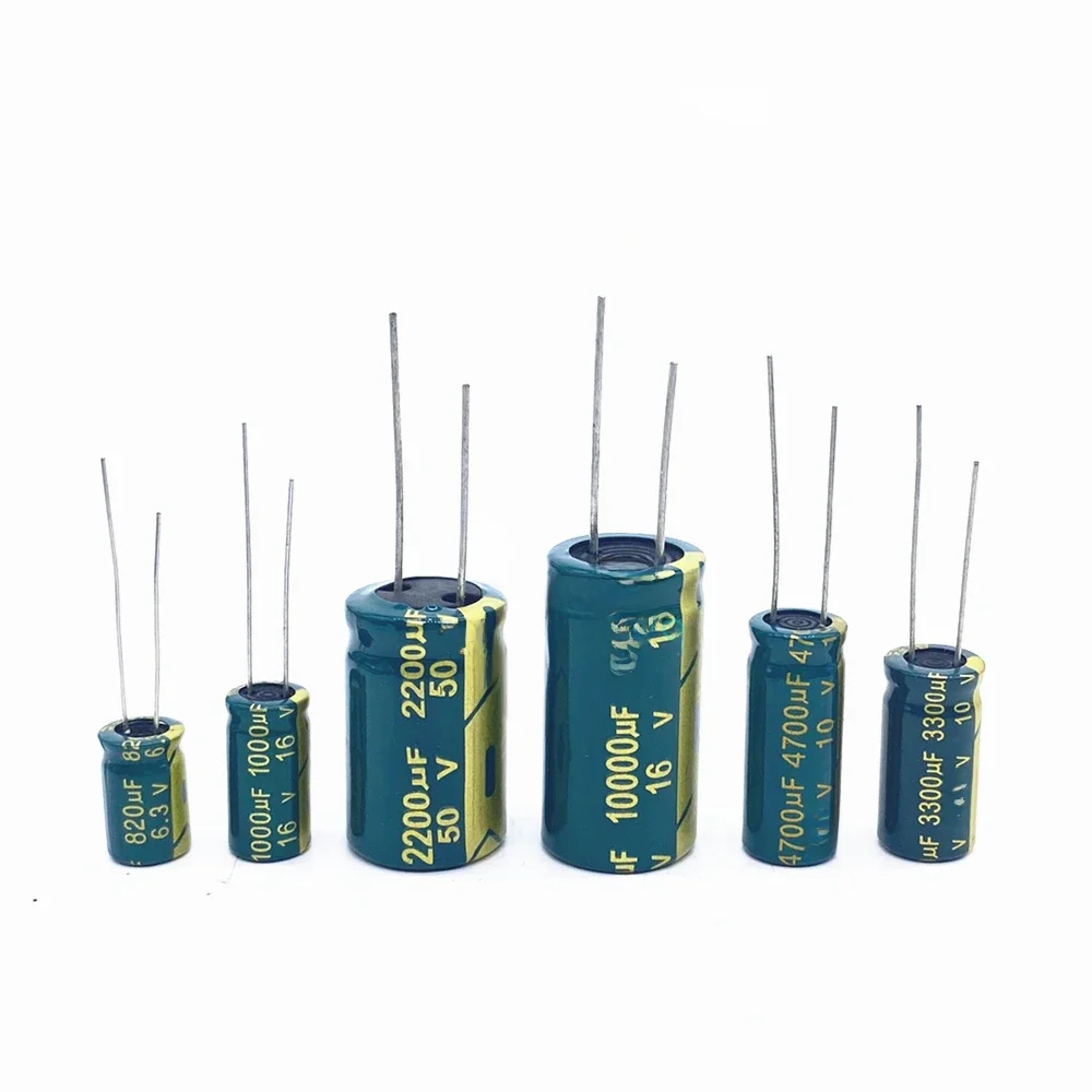10V 16V 25V 35V 50V 400V Kondensator aluminiowy wysokiej częstotliwości o niskim ESR 100UF 220UF 330UF 470UF 680UF 1000UF 1500UF 2200UF 3300UF — zdjęcie 2