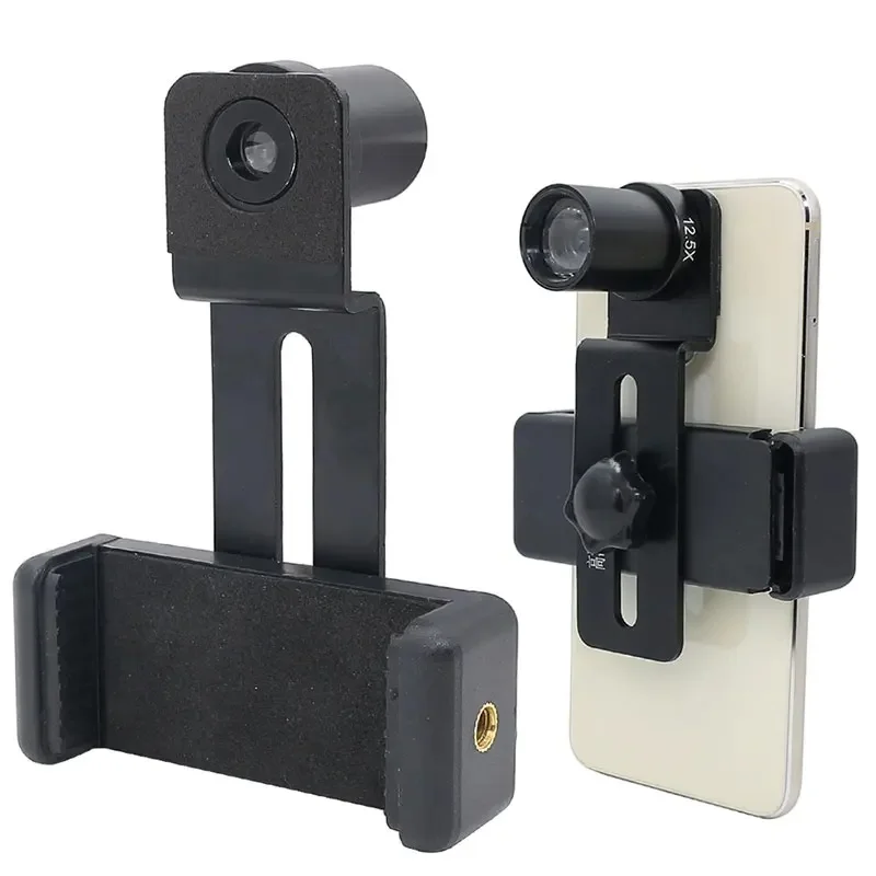 Adapter do telefonu komórkowego Klips do telefonu z 10-krotnym obiektywem do mikroskopu Zapisuj wysyłanie zdjęć i wideo Średnica 23,2 mm 30 mm 30,5 mm — zdjęcie 2