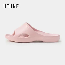 UTUNE Orthopedic Arch Support Slippers, Indoor Non-Slip House Shoes for Elderly and Pregnant Women, Lightweight and Cozy