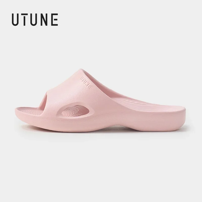 UTUNE Orthopedic Arch Support Slippers, Indoor Non-Slip House Shoes for Elderly and Pregnant Women, Lightweight and Cozy