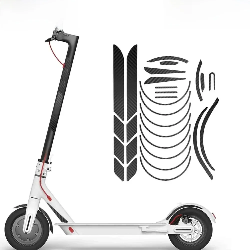 AliExpress UK LCQPTW Protective Stickers E-Scooter Cycling Decoration Sticker Wheel Hub Film For XiaoMi M365 /PRO Electric Scooter Creative Stickers
