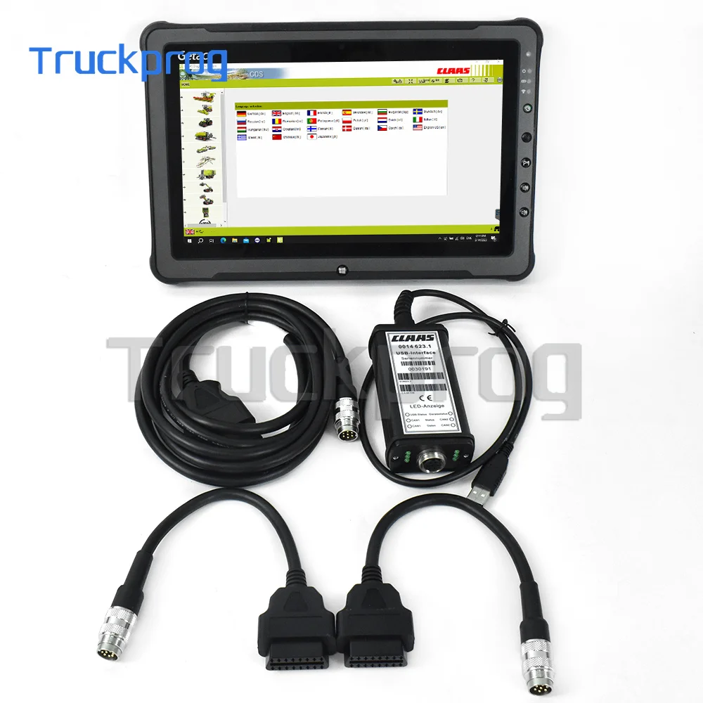 

for CLAAS CANBUS MetaDiag Interface Agriculture Construction Truck Tractor For CLASS diagnostic tool+F110 tablet