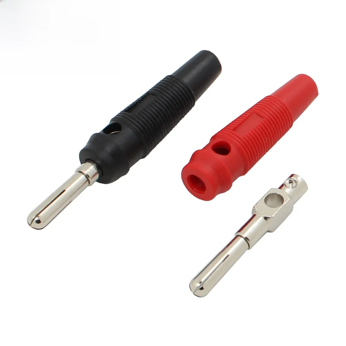 BP414 4mm wtyczka bananowa wysoki prąd izolowane, otulone złącze śrubowe połączenia — zdjęcie 2