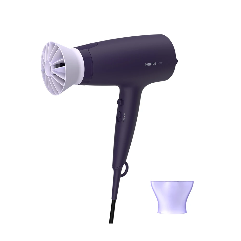 Philips Series 3000 Dual AirCare Hair Dryer BHD340/19, Purple