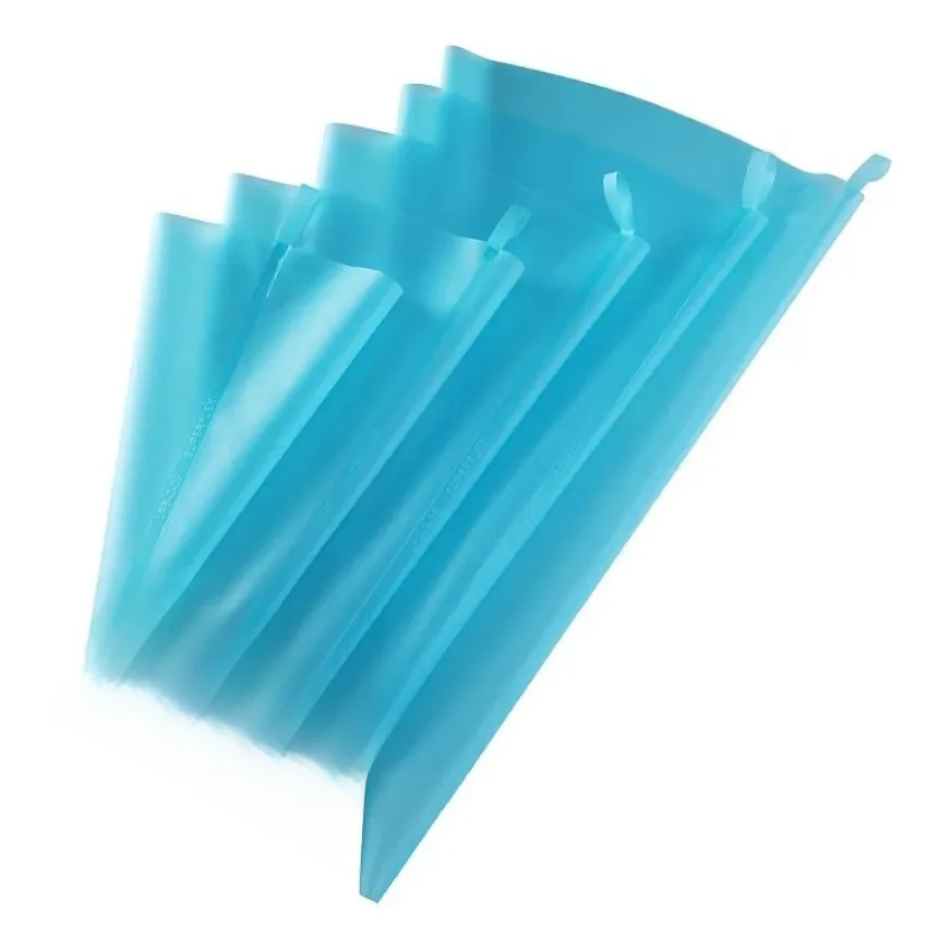 Sacs à pâtisserie en Silicone, passepoil de glaçage, sac à crème réutilisable pour gâteaux, Cupcake, Fondant, accessoires de cuisson et de boulangerie, outils de décoration de cuisine