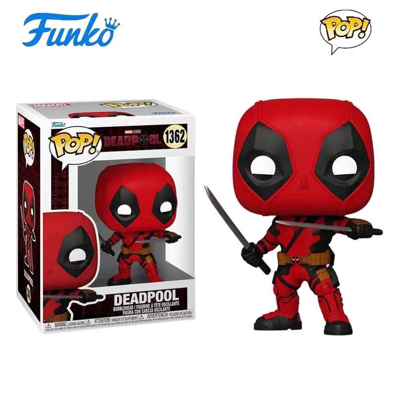 Funko Pop Marvel Deadpool Beauty Pageant/Tourist Miles Morales- Winter Miles WAG Dr. Strange  Action Figures Kids Holiday Gifts