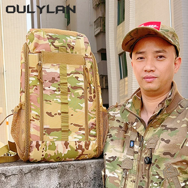 

OULYLAN NEW Tactical Medical Bags Outdoor Hiking Backpack Men Cycling Emergency Supplies Package Multi-functional Mountaineering