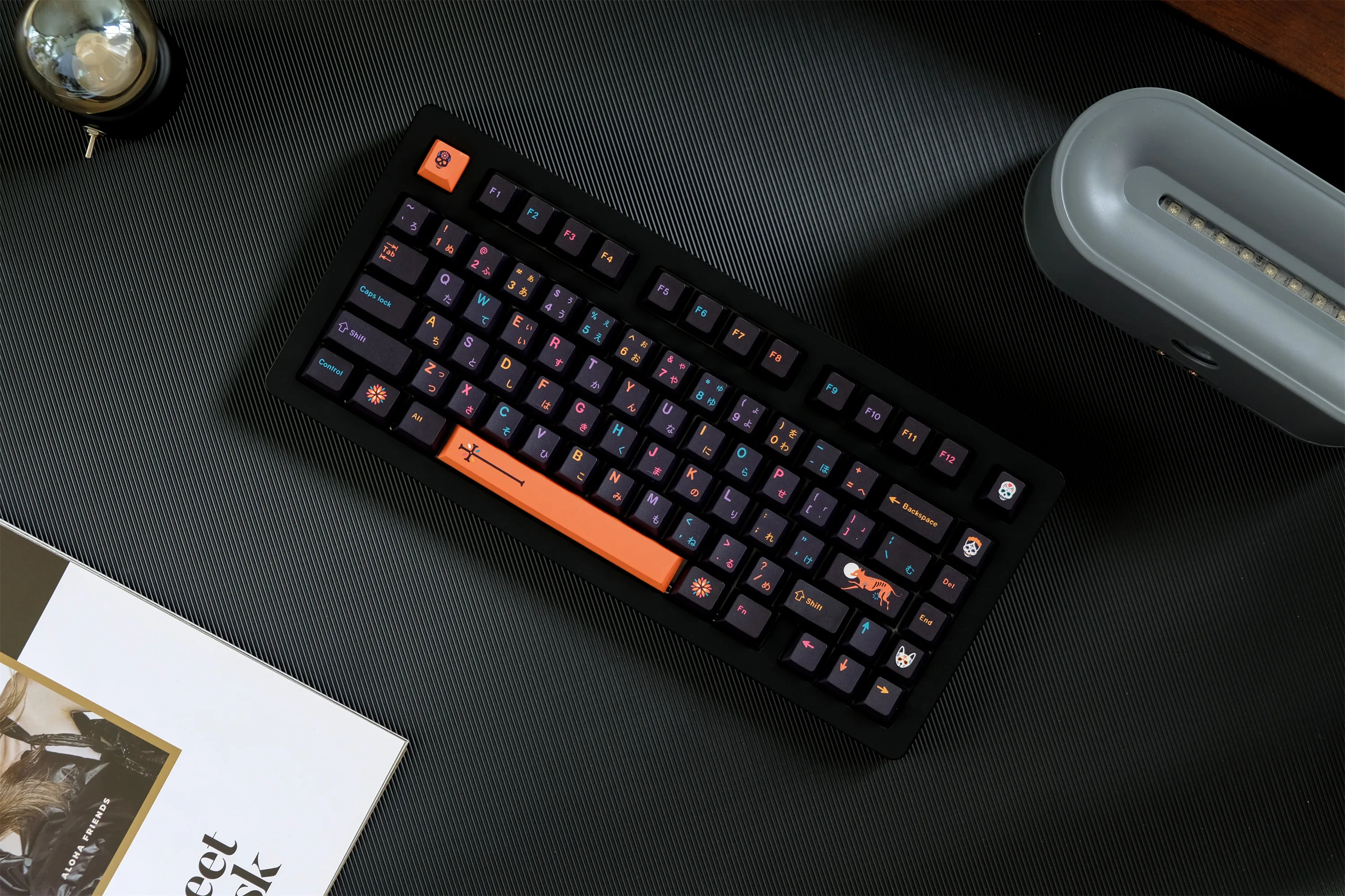 GBrosEDF World Keycap, 129 prédire, PBT Keycaps, Aucun profil, DYE-SUB, Personnalisé, GBrosKeycaps pour clavier mécanique