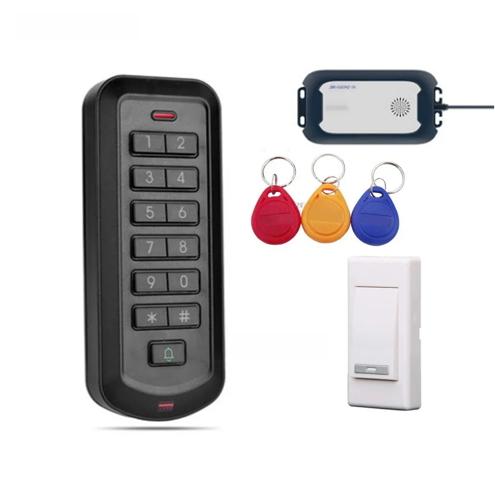 Access Control Kits Wireless 2.4GHZ Electric Door Lock Security Door With Password Keypad