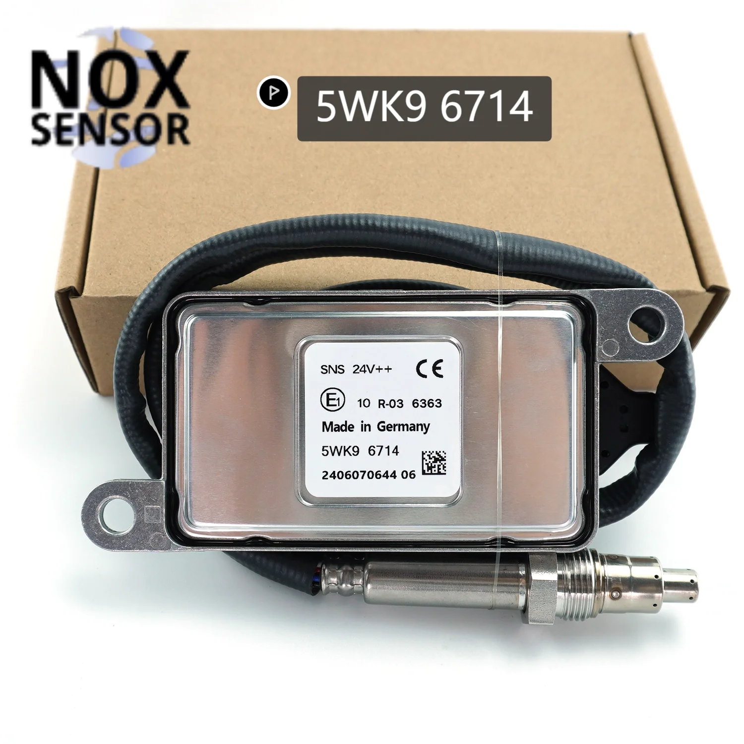 

5WK96714 Fits for Cummins Trucks NOx Sensor OE 5WK9 6714A New Nitrogen Oxides Sensor 5WK96714