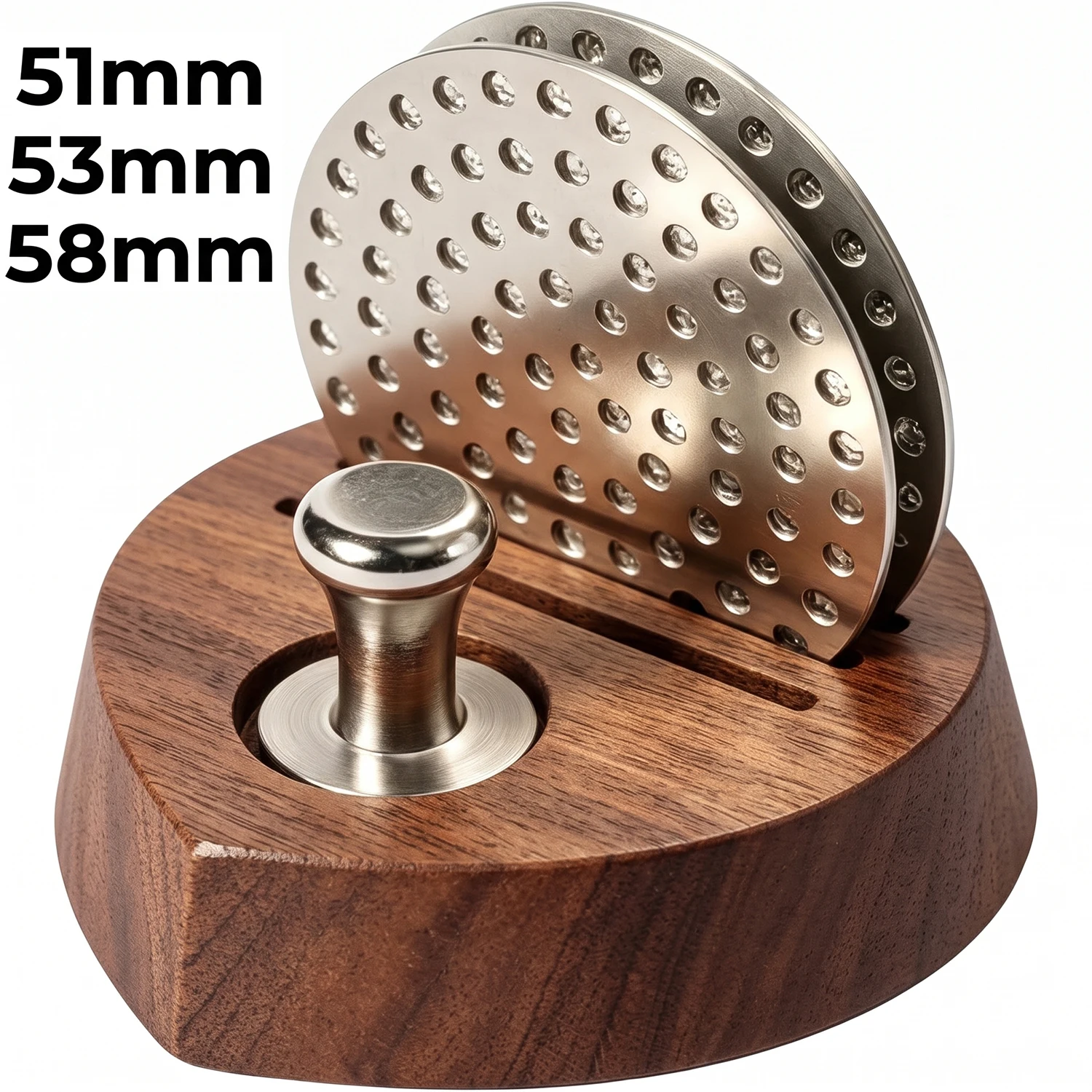 4cps Puck Screen stainless steel Reusable Filter for Espresso Portafilter(51/53/58mm)