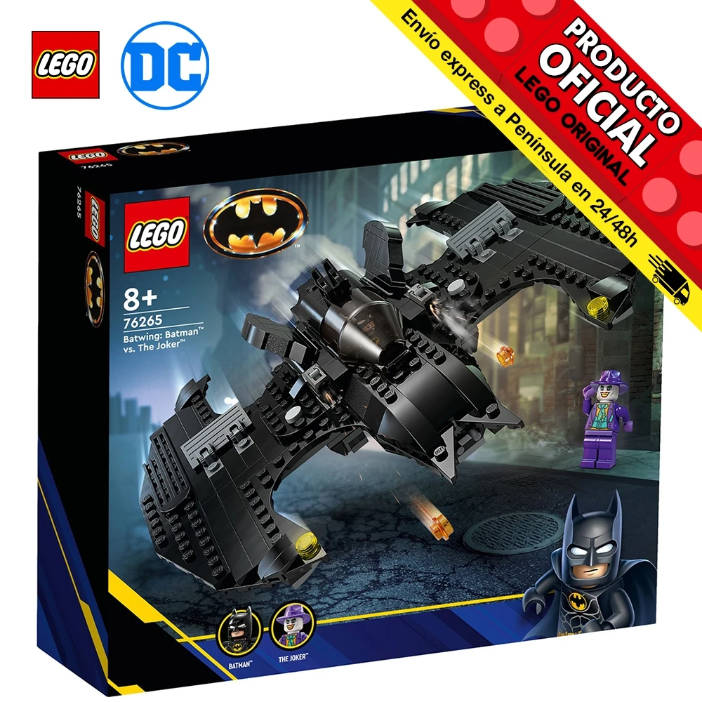 Lego DC Batman - Batwing: Batman vs. The Joker, 76265, toys, boys, girls, blocks, pieces, original, store, official license, new, bricks, gift, man, female Adult