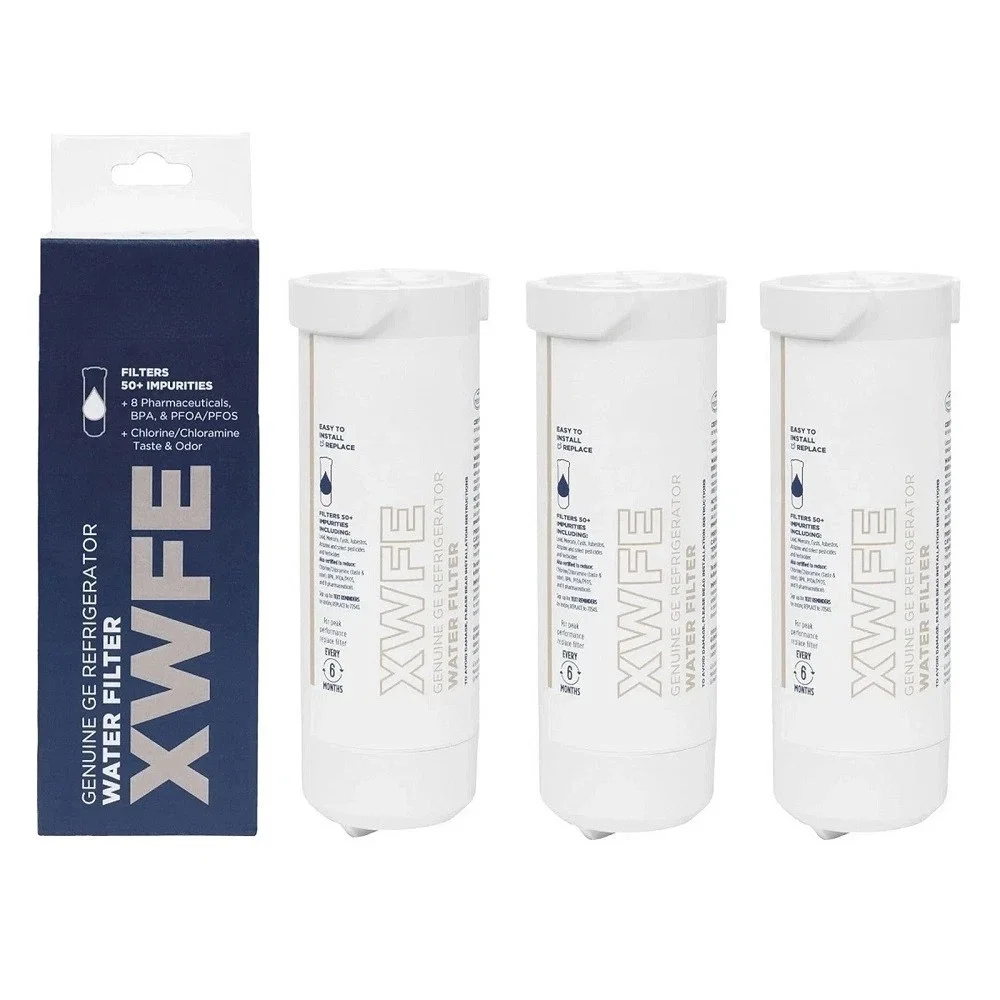

Фильтр для воды, совместимый с заменой XWFE для GE XWFE XWF Фильтр для холодильника Сертифицированный активированным углем снижает свинцовую серу