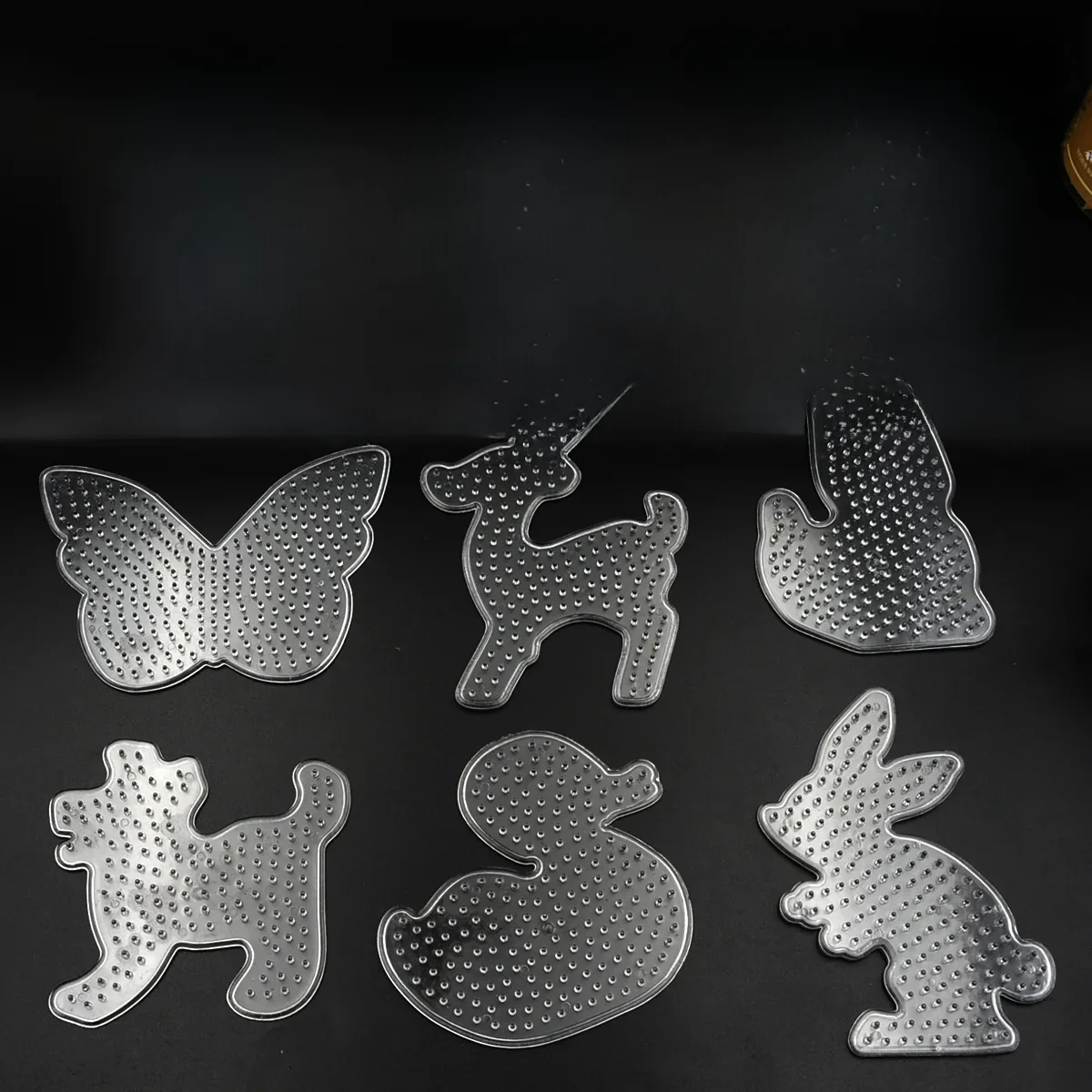 5mm Hama perles jouet bricolage perles outil éducatif Tangram Puzzle panneau perforé modèle enfants Игрушки Для Keny