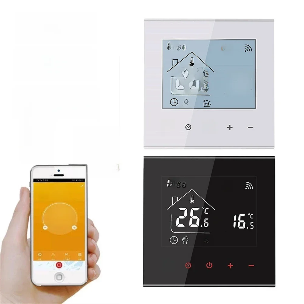 MINCO HEAT M4A Warme Vloer Thermostaat Tuya WiFi 3A 16A Elektrische/Gas Boiler/Water Verwarming Temperatuurregelaar 1PC - afbeelding 2