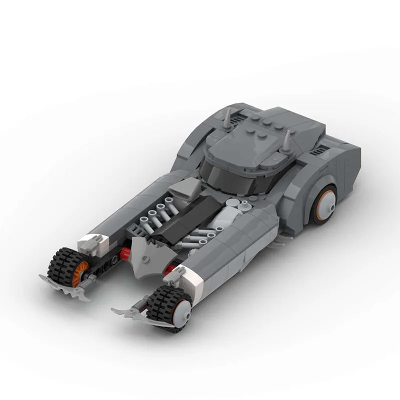 Car model MOC-57578 building block light gray cool unique design sports car puzzle assembly car parts kit toy male