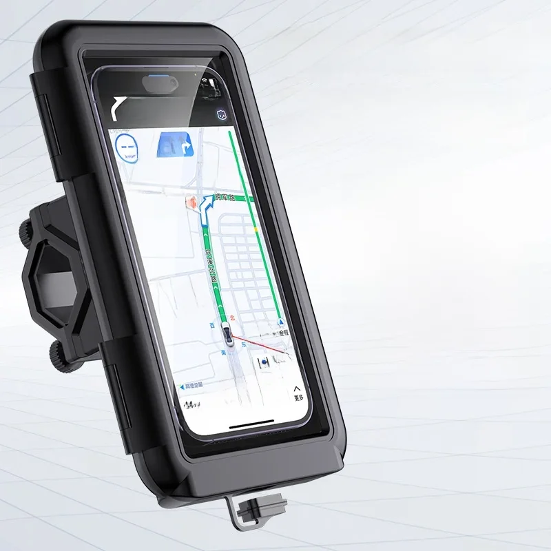 AliExpress NONE Motorcycle Phone Holder Support Moto Bicycle Waterproof Case Handlebar Stand Case Mount Waterproof Scooter Motorbike Phone Bag