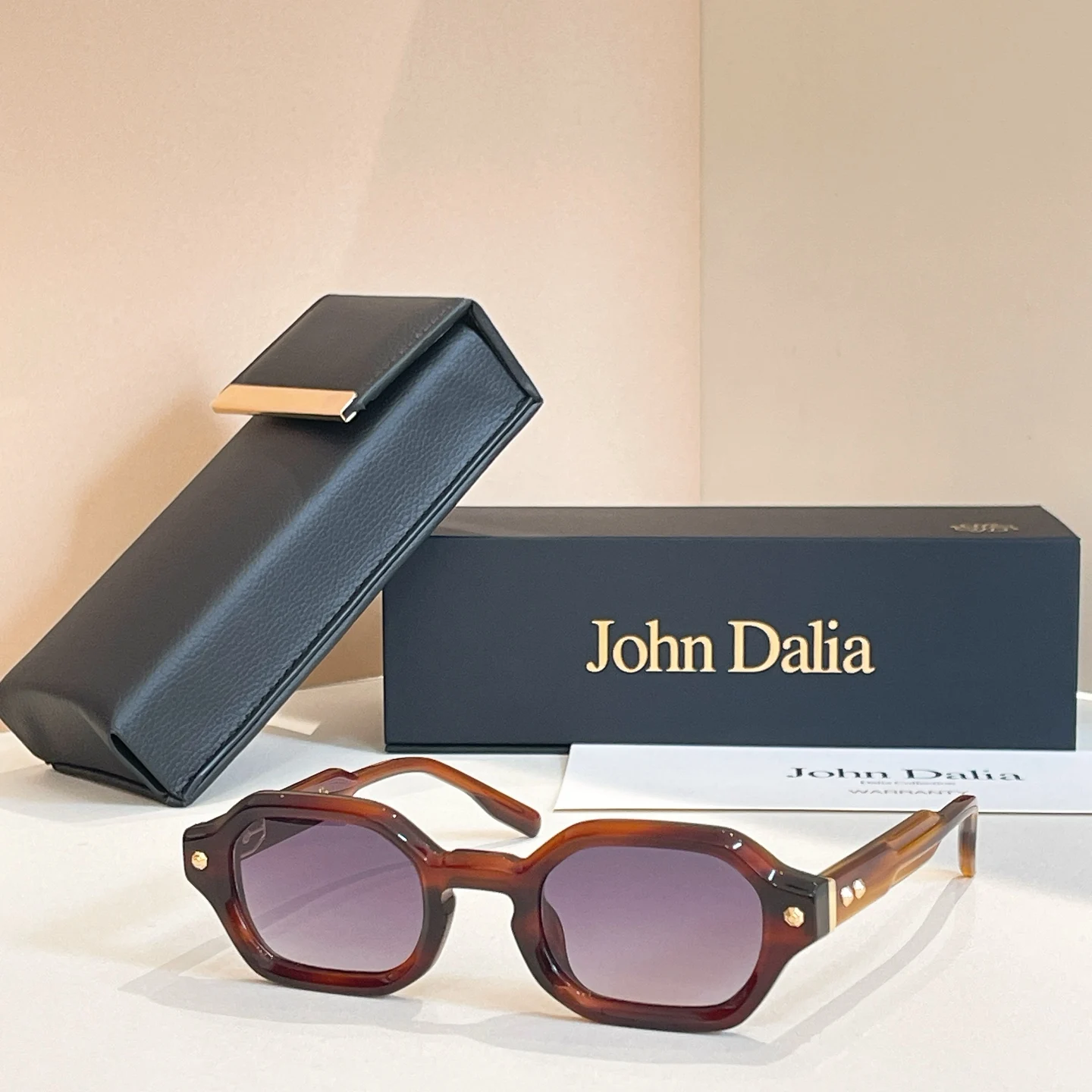 Voor JOHN DALIA JD PROJECT SERIES P05 Top Hoge Kwaliteit Zonnebrillen voor Heren Stijlvolle Mode Design Zonnebrillen voor Dames met doos