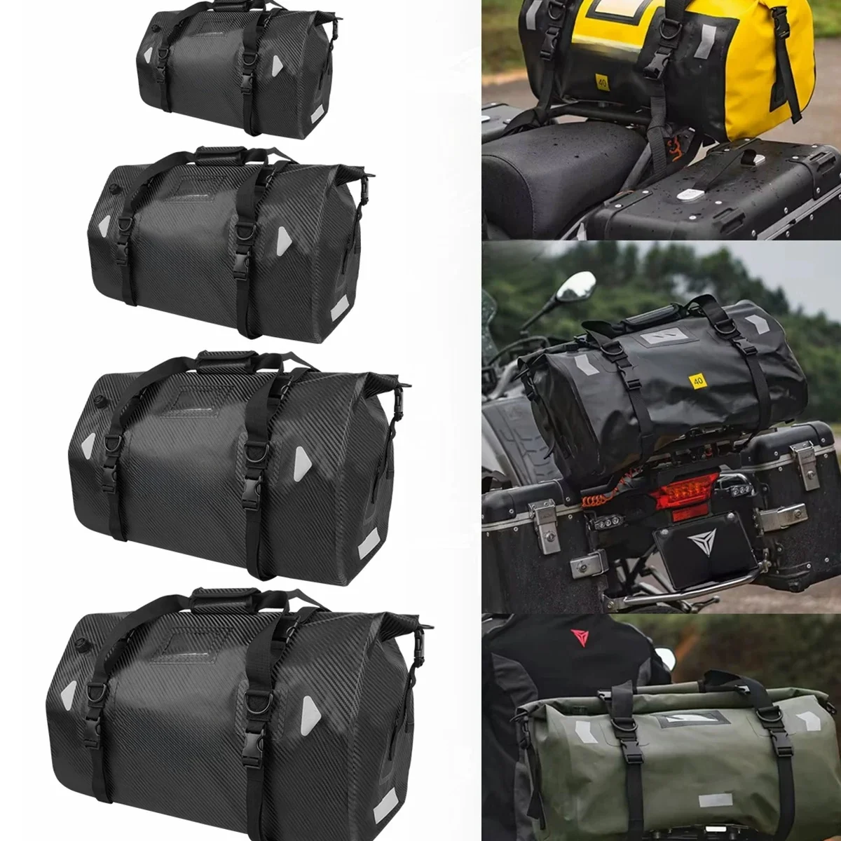 AliExpress SOYAVISION Waterproof 20L/40L/50L/66L/70L/100L Dry Storage Bag for Bicycle Mototcycle Travel, Swimming, Boating, Kayaking, Camping & Beach