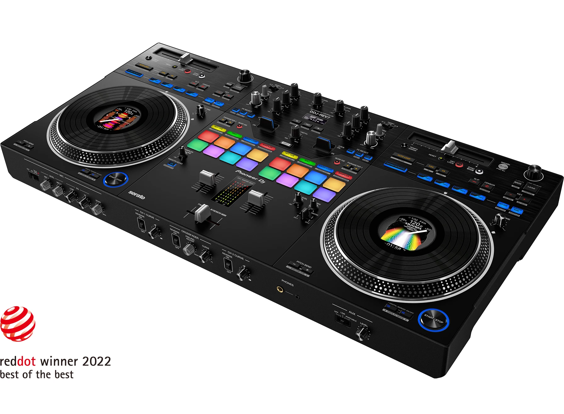 

Новинка, в наличии, Pioneer DJ DDJ-REV7 2-deck Serato DJ Controller