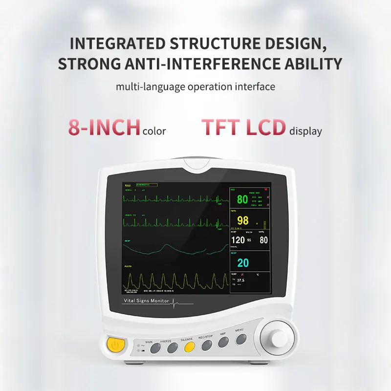 CONTEC ICU Portable 6 Parameters 8