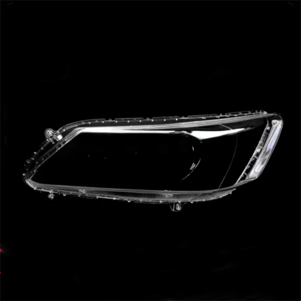 For Honda Accord 9 Nine Generation 2014 2015 Headlight Cover Lens Glass Shell Front Headlamp Auto Light Transparent Lampshade