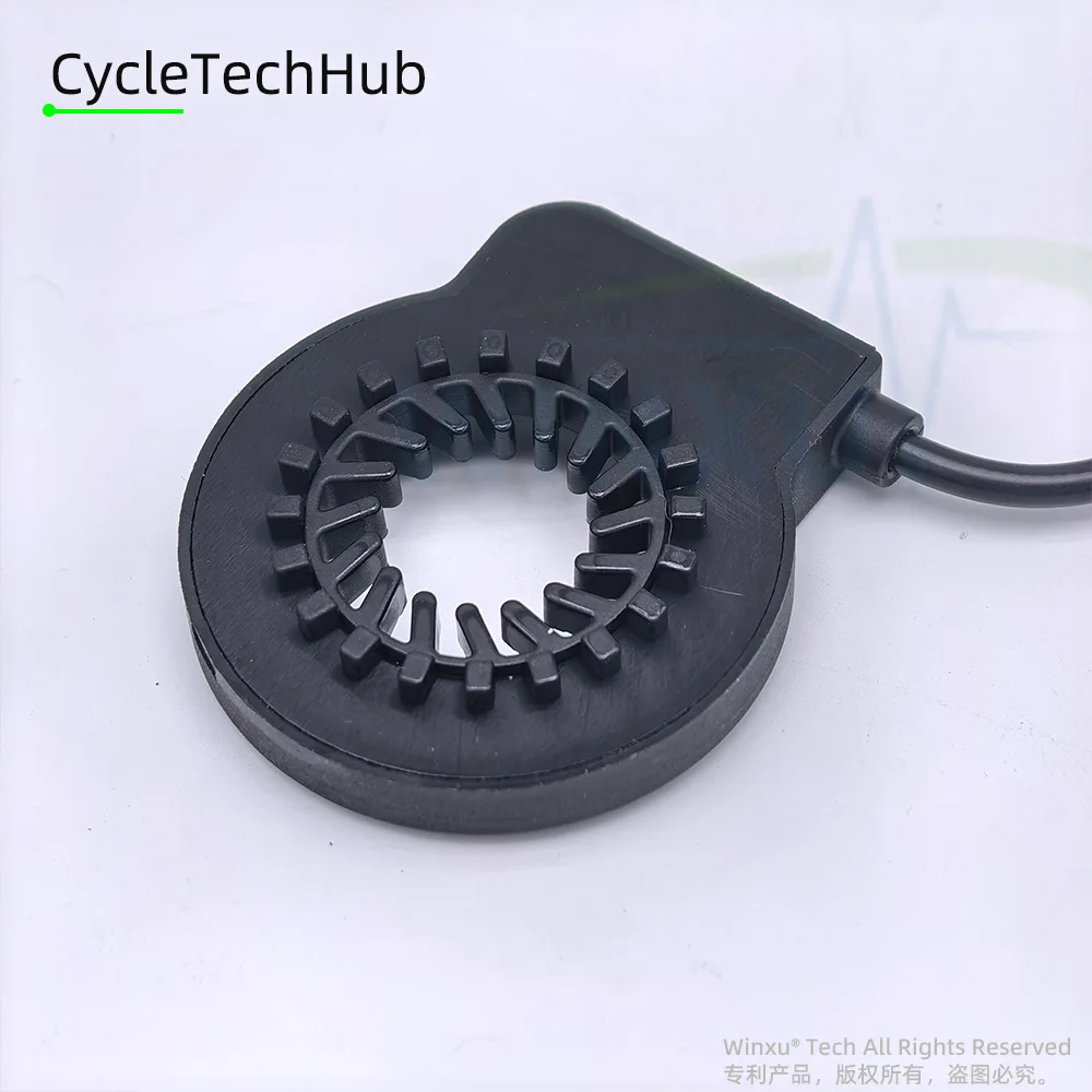 Elektrofahrrad PAS Pedal-Assist-Sensor PAS Kraftsystem 12 Magnete Dual-Hall Universeller E-Bike Geschwindigkeitssensor Ersatzteile – Detail 4