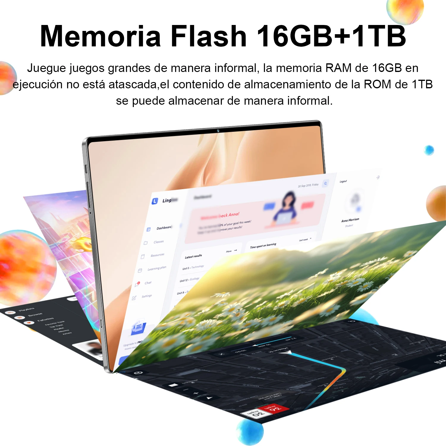 2026 Tablet Android 20000mAh 10.36 inch Global Version 16GB+1TB New Network 14 Core Android 13.0 Wifi Tablet