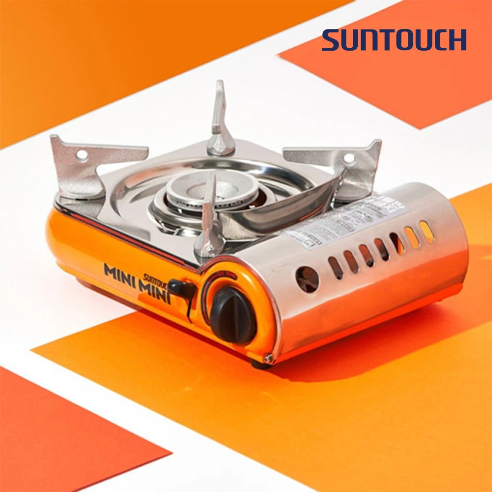 Sun touch simple modern design mini portable gas oven camping burner ST-350 (orange)