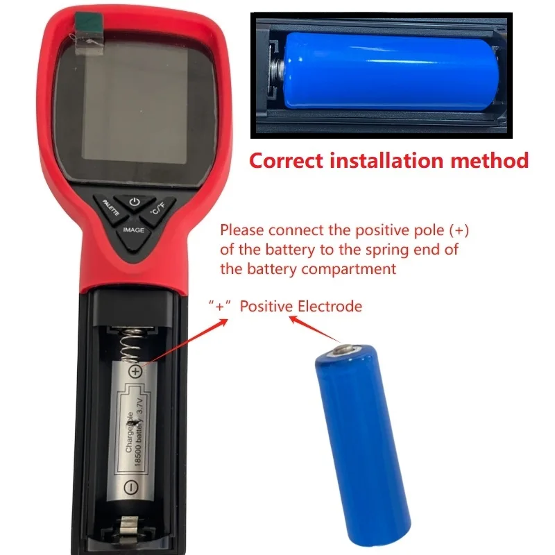 TOOLTOP ET692A 32*32 Handheld Infrared Thermal Imager -20℃～300℃ Thermal Imager Large Capacity Battery Air Conditioning Detection