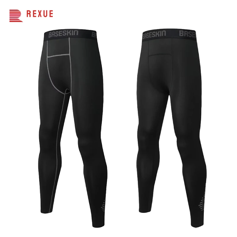 

Men Compression Pants Winter Thermal Warm Leggings First Layer Underwear Second Skin First Layer Running Basketball Football