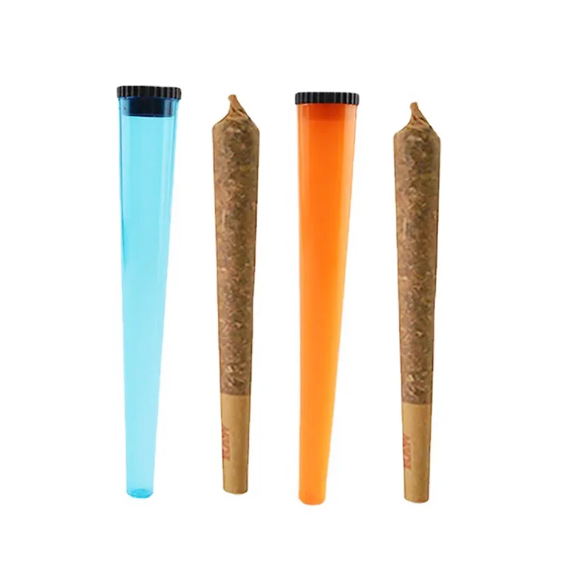 Tube de stockage de cigarettes hermétique de 115MM, flacon de Tubes d'étanchéité étanches, anti-odeur, conteneur de stockage solide pour cigarettes